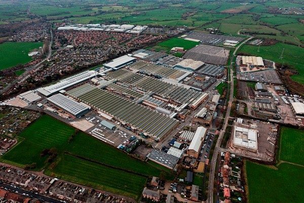 Bentley-Motors-aerial-view-of-current-site - carbon neutral