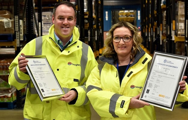 Boughey Distribution warehouses - BRCGS Awards