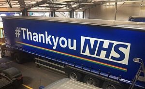 Boughey lorry NHS key workers
