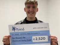 Young accountant steps up fundraising for MIND charity