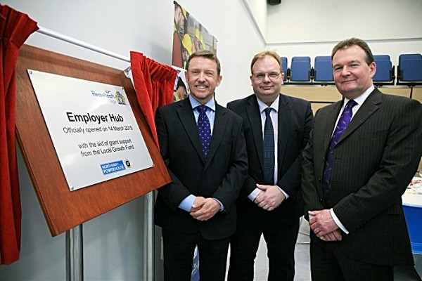 Ged Barlow, Marcus Clinton, David Pearson Chair of Governors Hub launch 4 (1)