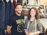 Nantwich tailor helps Emmerdale star suit up for awards!