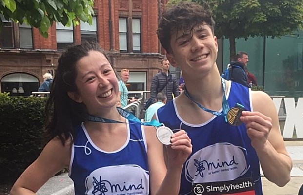 accountant - Joel and Lydia Faun at Greater Manchester Run