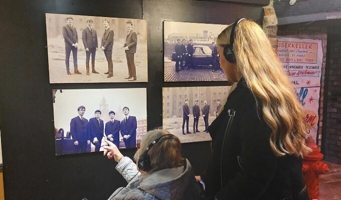 Kath and Malaynie enjoyed VIP treatment at The Beatles museum (1)