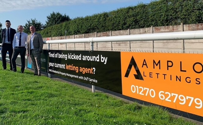 Lettings - Amplo and Nantwich Town