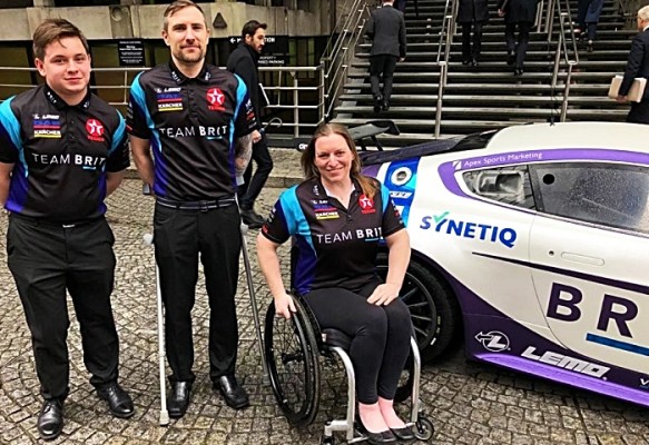 Team BRIT drivers supported by SYNETIQ Ltd