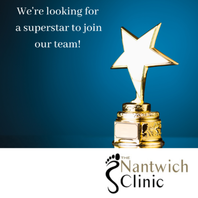 Podiatry Assistant Practitioner Nantwich Clinic - job advert