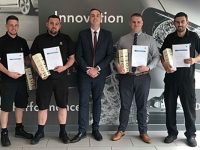 Crewe Volkswagen celebrates aftersales team accreditation