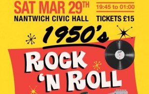 Nantwich Civic Hall to host 50s night for Wingate Centre