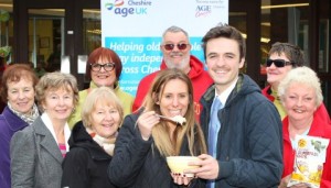 Nantwich Health Centre helps raise £1,000 for Age UK Cheshire