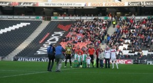 Nantwich Town suffer 6-0 FA Cup defeat at League One MK Dons