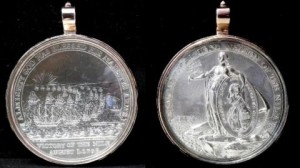 Historic medal of Nelson’s Master sells for £10,000 at Nantwich auction