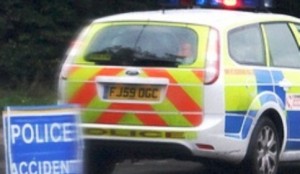 Car overturns in road smash in Calverley, Nantwich