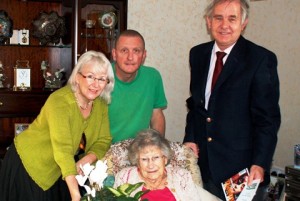 Crewe & Nantwich Labour Party celebrate member’s 90th birthday