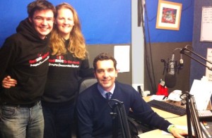MP Edward Timpson visits South Cheshire’s RedShift Radio