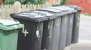 Cheshire East Council issues high winds wheelie bin warning