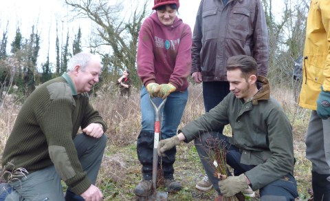 Reaseheath College and Rotary plant trees to mark Queen’s Jubilee