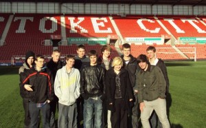 Reaseheath College students given Stoke City pitch tips