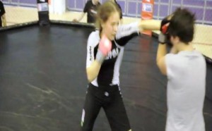 Young Nantwich woman to compete in female cage fighting bout