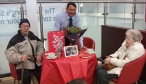 Baddiley couple celebrate 60th Valentine’s Day with Sainsbury’s