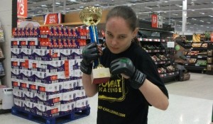 Nantwich cage-fighter prepares for all female bout