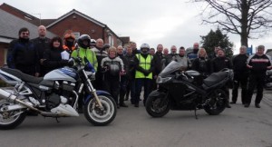 South Cheshire motorbike groups team up for St Luke’s Hospice ride