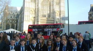 Brine Leas pupils enjoy London outing at Commonwealth Service