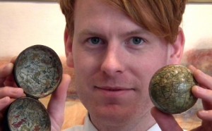 Pocket globe sells for £18,000 at Nantwich auction