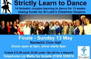 Nantwich gears up for Strictly Dance finale for St Luke’s Hospice