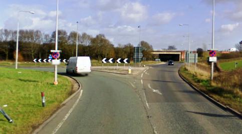 A500 and junction 16