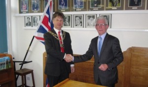 New Nantwich Mayor Cllr Graham Fenton sworn in