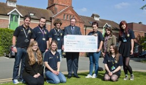 Reaseheath College charity appeal boosted by Crewe firm