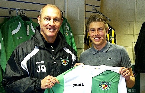 Jimmy Quinn and Nantwich Town signing Lewis Short