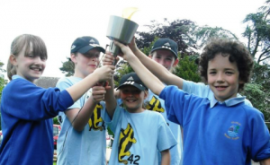 Nantwich primary schools enjoy their own Olympic Torch Relay
