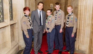 Crewe & Nantwich Scouts speak out at House of Commons