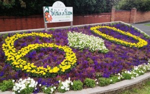 Wistaston in Bloom 2012 flowerbeds brighten up village