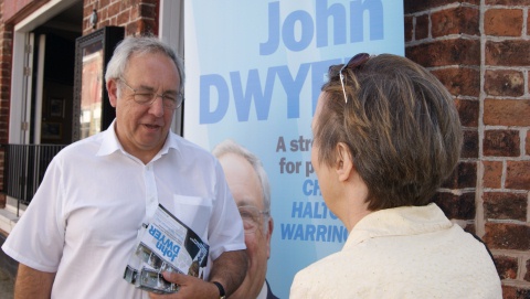 Cheshire PCC candidate John Dwyer