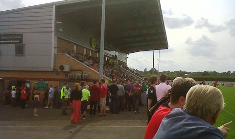 Tickets - Crowds at Nantwich Town Weaver Stadium
