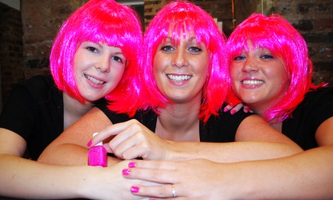 Madison Spa's pink charity night in Nantwich