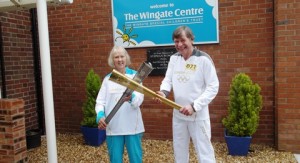 Nantwich charity champion’s special Paralympic Torch moment