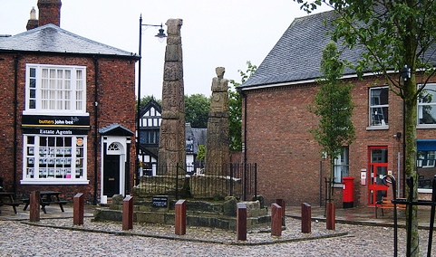 Sandbach town square (pic by Zan Wheelock)