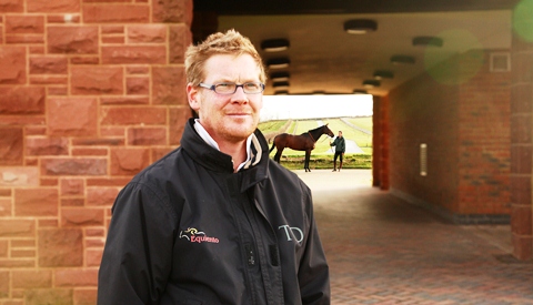 Tom Dascombe, Race Horse Trainer at Manor House Stables