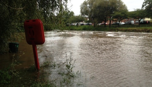 River Weaver flooding, Nantwich