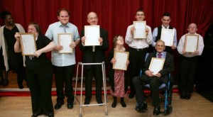 Clients of Lady Verdin Trust collect City & Guilds awards