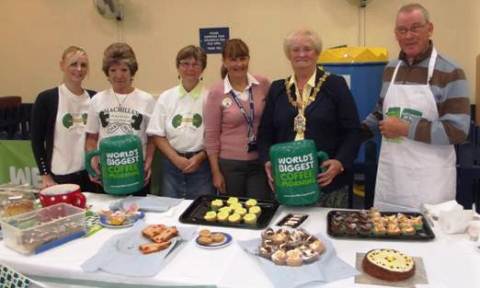 Macmillan Cancer Coffee Morning, Leighton Hospital