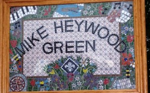 Mike Heywood Green Sign
