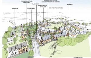 Nantwich South artist impression, unveiled back in 2012