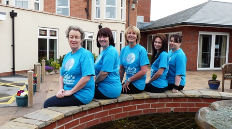 St Luke's Hospice volunteers