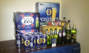 Police seize alcohol in crackdown on drunken yobs in Wistaston