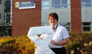 Nantwich Police support White Ribbon Campaign’s awareness day